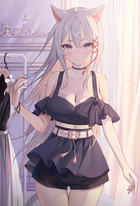ご主人…どうかな…似合ってる? 
