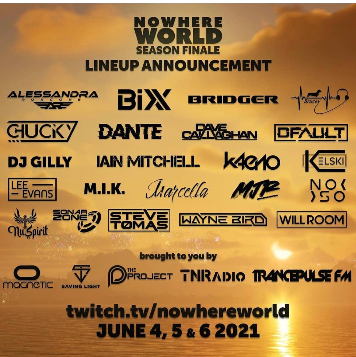 BiXXAudio's tweet photo. Just a reminder to join me in this amazing lineup next weekend. I will be playing my new release Face Your Fears, don’t miss it.
#trance #twitch #trancenation #tranceworld #BiXX #nocturnalknightsmusic #nowhereworld https://t.co/pMibORP5kg