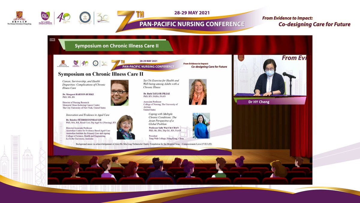 7thpanpacificnc's tweet photo. The rest of the day dedicated to the symposium on chronic illness care, with Prof. Chan @sallywaichichan, Dr. Wu @beiwu66, Dr. Barton-Burkem @bartonburkem, Dr. Deirdre and Dr. Taylor-Piliae as speakers! https://t.co/NDejncAzJE
