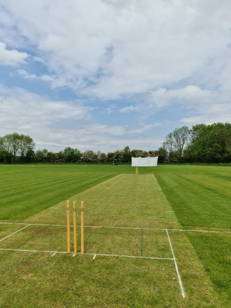 SBCricketClub's tweet photo. All ready for the visit of @BramcoteCC https://t.co/KF8sTNeXvm