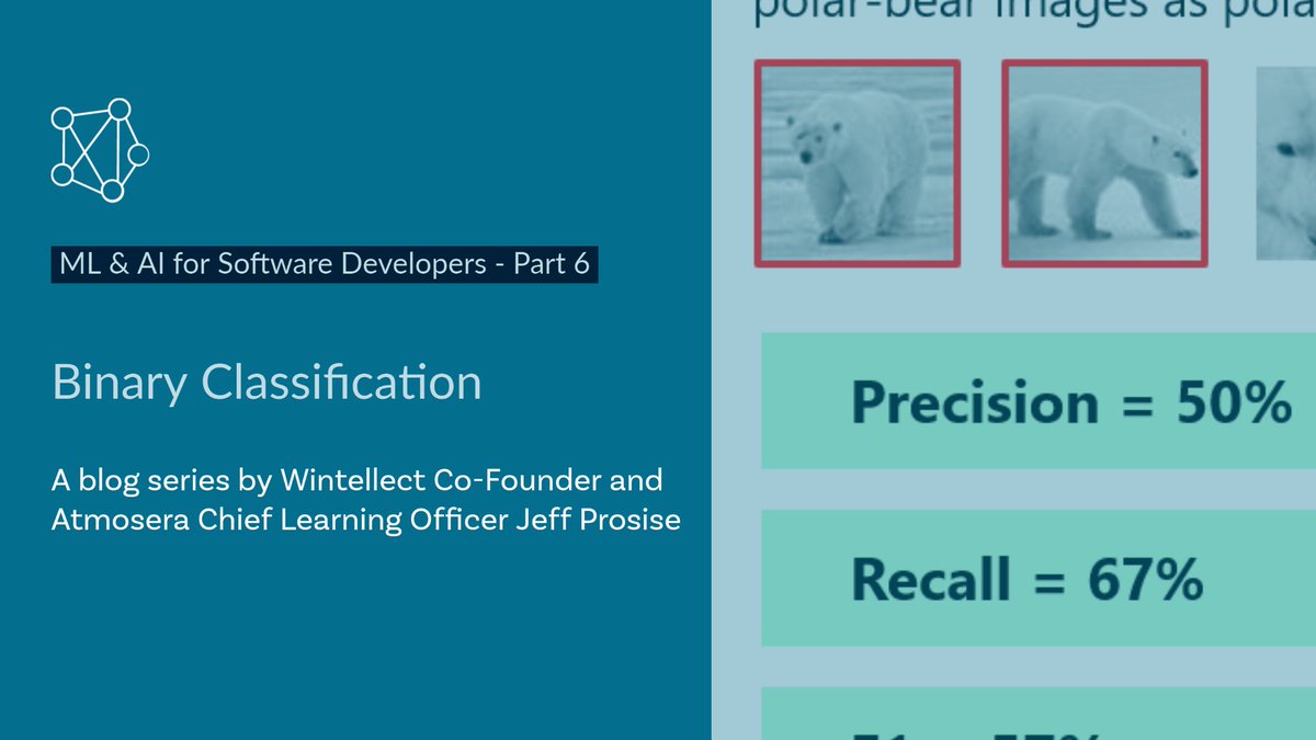 juandrehimself's tweet photo. In part 6 of our #ML &amp; #AI for Developers series, Jeff Prosise @jprosise will show you classification models which predict categorical outcomes, such as whether a credit card transaction is fraudulent.
https://t.co/fAQKuCKLSg
#ClassificationModels
#MachineLearning https://t.co/M1aUQtlkQ1