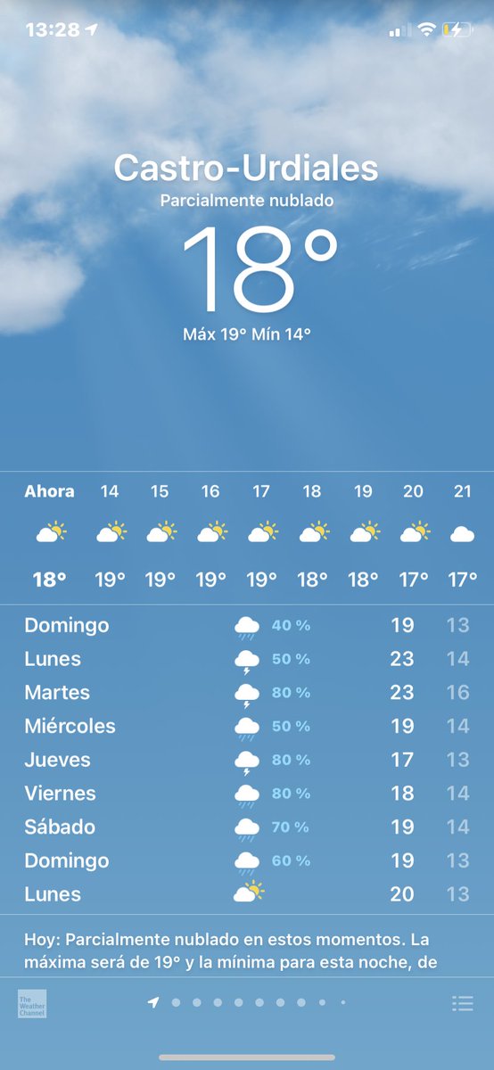 EL TIEMPO DE HOY 28/02/2021