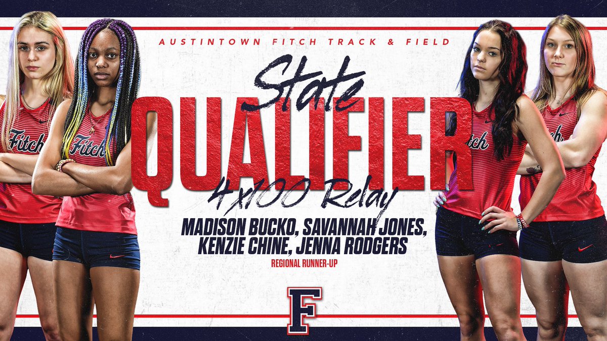 Congrats to all of the <a href="/Fitch_Track/">Fitch Track & Field</a> athletes who qualified for state yesterday. Especially those 7 who were with us on Friday nights this past fall. 

WR-@eley_jayden
WR-<a href="/donovanellis0/">donnie ellis</a> 
DB-<a href="/DanEvans1110/">Dan Evans lll</a>
LB-<a href="/nathanleskovac/">Nathan Leskovac</a> 
LB-<a href="/JameireR/">JaMeire Robinson</a> 
Cheer-<a href="/KenzieChine/">Kenzie Chine</a> 
Cheer-@jennaarodgerss