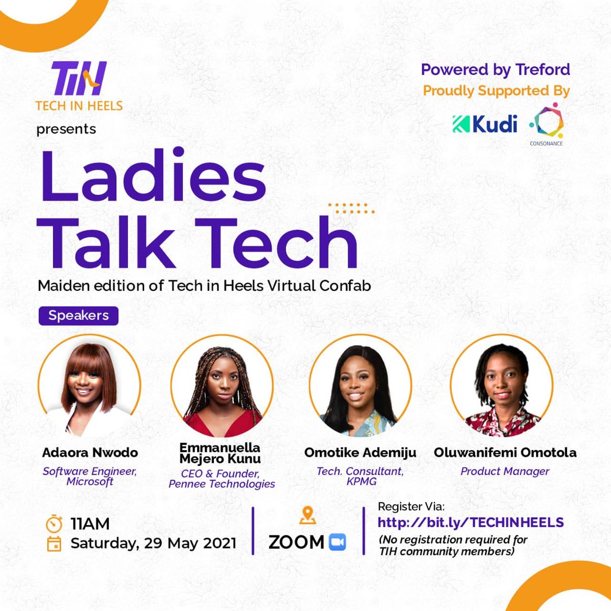 trefordafrica's tweet photo. Join us live on YouTube https://t.co/tWkKjPMKY8

#SaturdayVibes #womenintech #techinheels #digitalskills #techskills #futureofwork https://t.co/OLKDrVkyLl