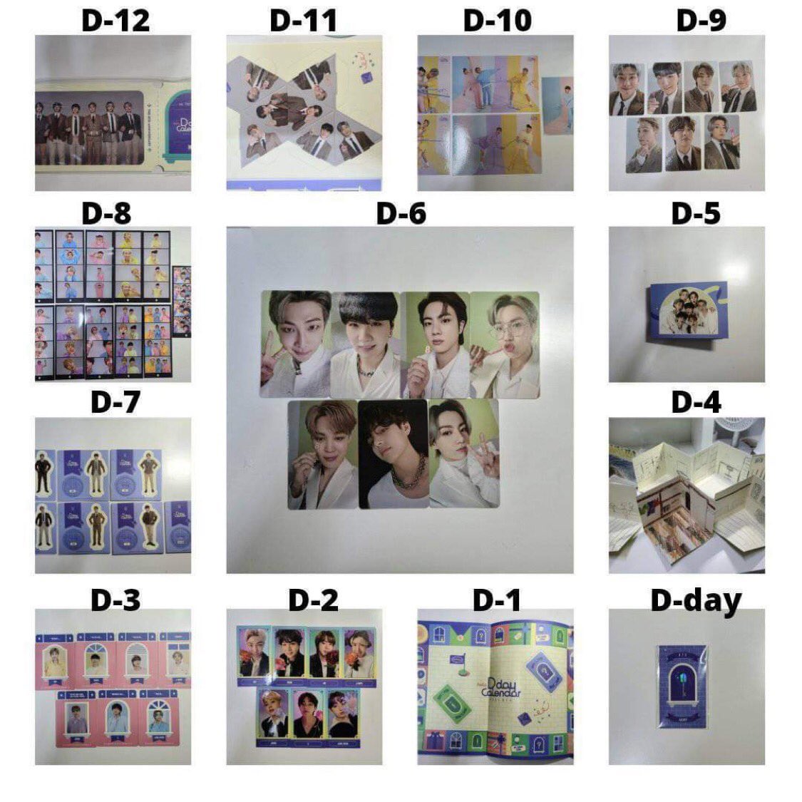 TATASHOP_PH's tweet photo. BTS FESTA CALENDAR TINGI 

(Will secure once all are taken)

D1 - 100
D4 - 150
D5 - 150
D10- 200
D11-  150
D12 -180

Member Set (D-2, 3, 6, 7, 8 &amp; 9) - 350 each

DOP: 50% by June 7 
Balance of 50% July 15

Comment mine + item
💜 yours https://t.co/GPOdAxwRqN