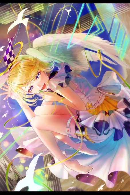 天使のクローバー🍀
#鏡音リン #prsk_fa 