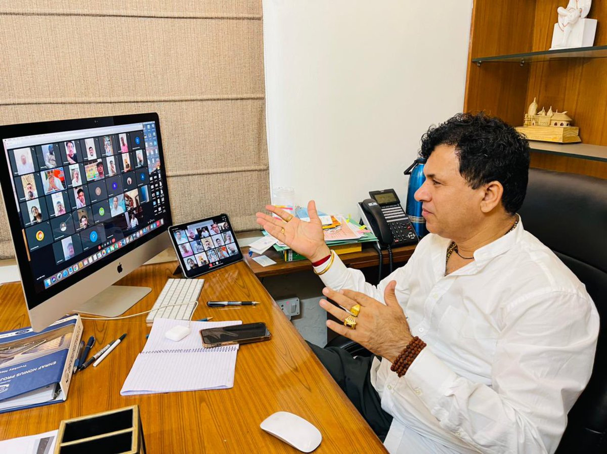 KailashBaytu's tweet photo. बाड़मेर, बायतू, शिव व चौहटन विधानसभा क्षेत्र के भाजपा कार्यकर्ताओं की बैठक में वर्चुअल रूप से भाग लिया। https://t.co/cfNEs6P211