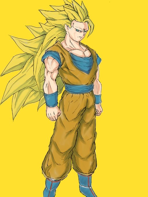 スーパーサイヤ人3のtwitterイラスト検索結果 古い順