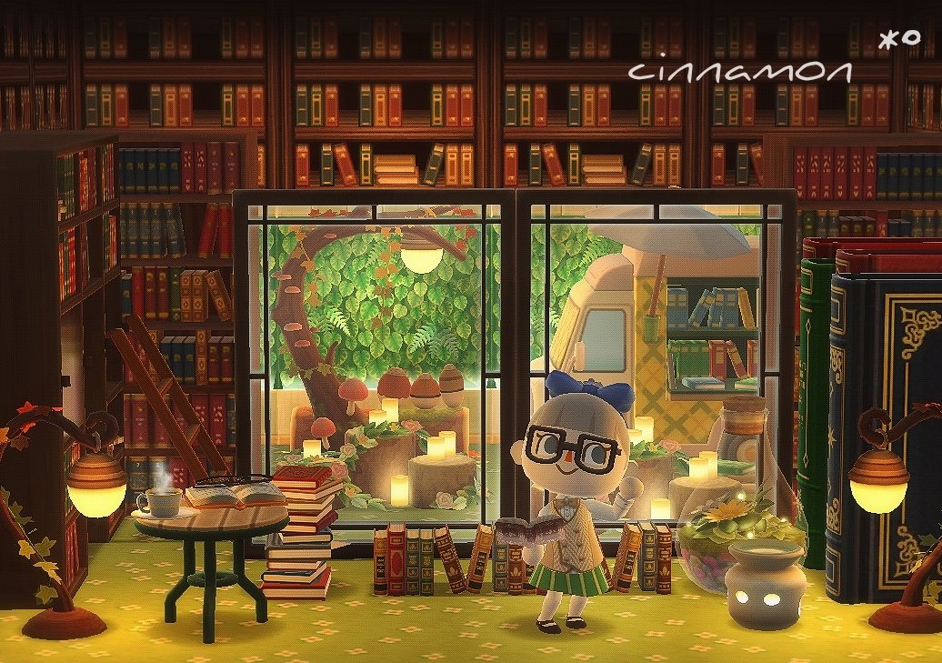 sinamonday's tweet image. 本と本と本 📚🌳🍃

#ポケ森 #ポケ森ニンドリ #acpc #ACPCgallery   #どうぶつの森 
#AnimalCrossing  #PocketCamp