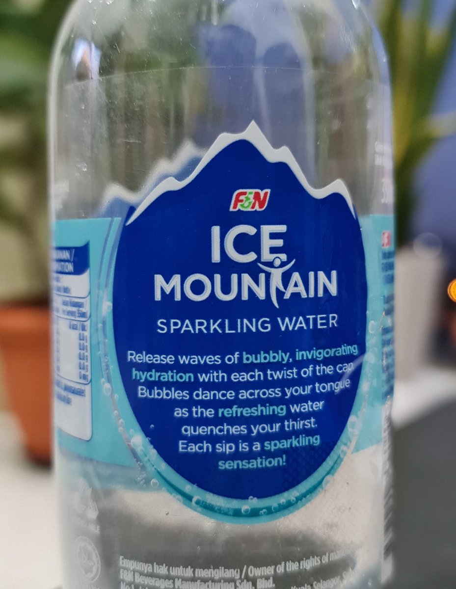 No bubbles danced across my tongue..and quenched my thirst. Just tasted like plain soda. 🤷‍♂️🤦‍♂️