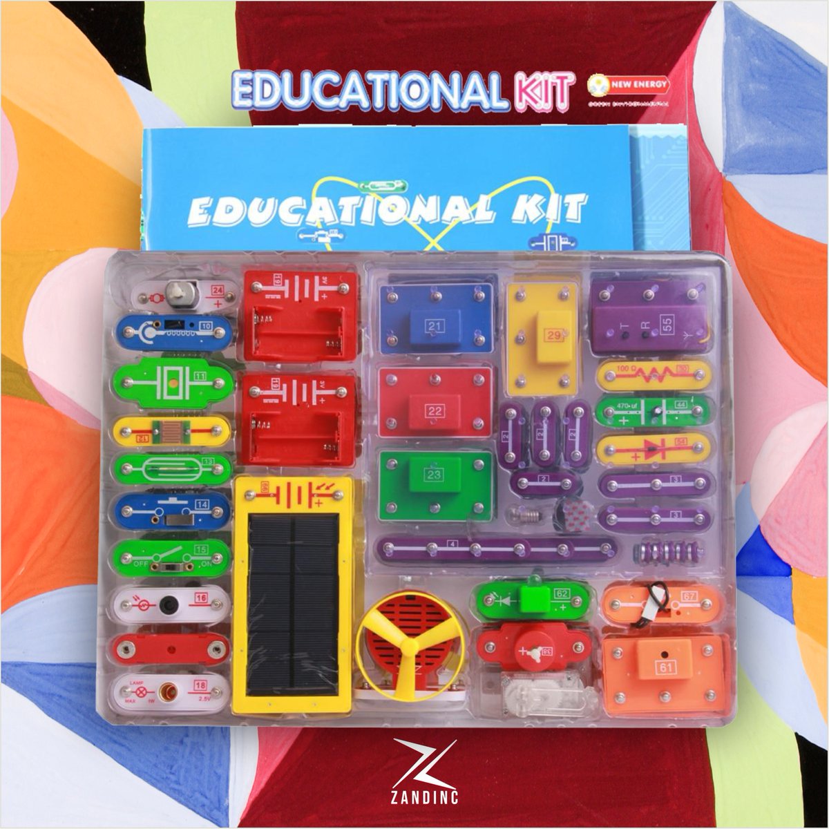 Zandinc_'s tweet photo. Give your child an exciting, hands-on introduction to electronics with this circuit kit.
-----
🛍️ https://t.co/2w2kX7irUU
.
#zandinc #collection #electricalkits #electronic #buildingblocks #buildingblockskitforkids #electriccircuits #alternativesignature #morsecode #light https://t.co/JI3KnVGV06