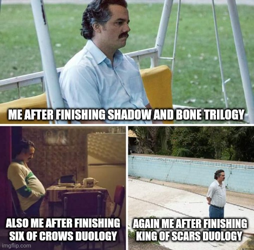 persephone000's tweet photo. Truth #ShadowandBone #shadowandbonememe #shadowandbonenetflix https://t.co/Dy5sorkBtt
