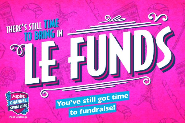 AspChannelSwim's tweet image. If you're finishing your #AspireChannelSwim this weekend don't forget to tell everyone you know for one final fundraising push!  #JustKeepAsking #FundraisingFriday