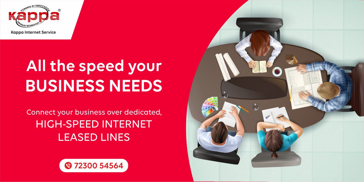 Kappa_Internet's tweet photo. Take care of all your business’ internet needs with Rajasthan’s most reliable connection
and never miss any client meetings again!
Enjoy:
Rapid installation
Minimum down-time
24*7 customer support helpline
For more information, reach out to us via https://t.co/1YAO1Lvgdk https://t.co/bBX8aD4YV2
