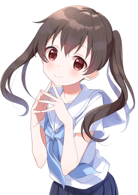 ツインテの子 