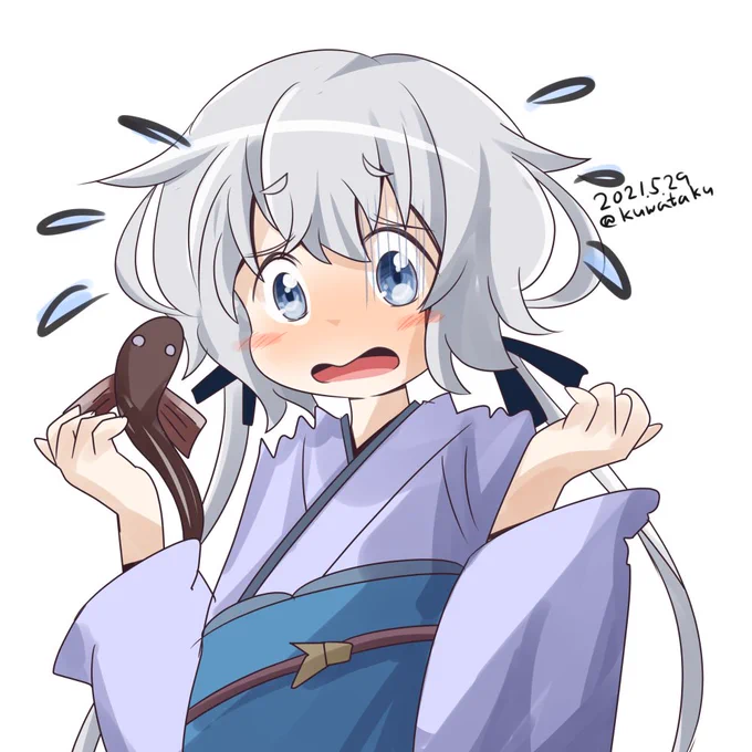 ワンドロ初挑戦、お題「8話」から純子ちゃんのそっくりさん
 #ゾンサガ版深夜の真剣お絵かき60分一本勝負 #ゾンビランドサガ #紺野純子 