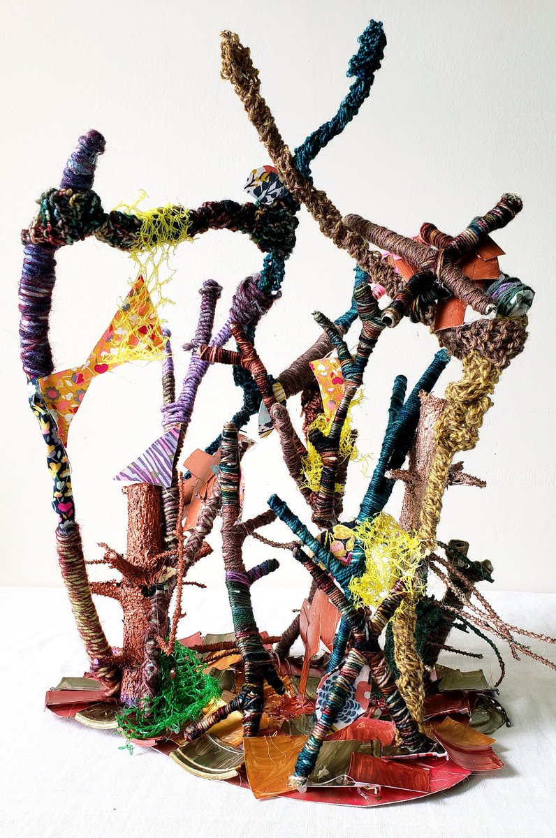 violetredaarnio's tweet photo. Forest Debris #myart #nature #forest #sculpture https://t.co/N2UfZVWT4A