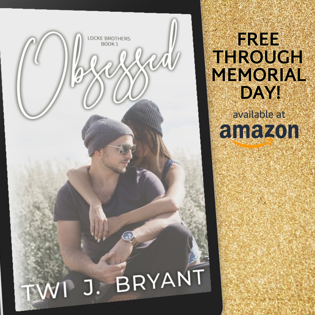 Don’t miss out on a #FreeBook! Obsessed is free through Memorial Day. Get your copy now at linktr.ee/twijbryantbooks and spend the weekend reading. 😃