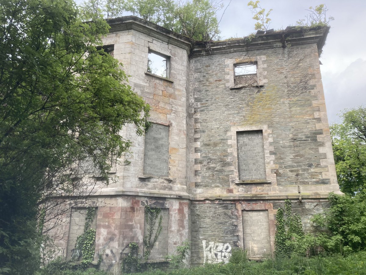 beoigh's tweet photo. My great granda Neil Doherty was the gardener for Boomhall. I had a wee nosey this morning around the grounds and ruins to try and imagine what he got up to on a day to day basis more than a century ago. #boomhall @BoomhallTrust @MarkLusby https://t.co/1DVnOQhmoK