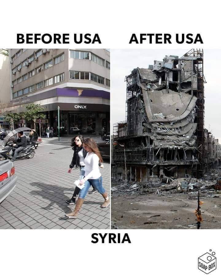 Farhadkhanoffi1's tweet photo. Before USA....After USA
#americastopgenocideofmuslims
#americaexposed
#natoexposed
People and all my freinds retweet and use these hashtags it is your duty to question that why only muslims all over the world invaded by America and puppet of america #NATO .WHY? https://t.co/cShBw3vDmp