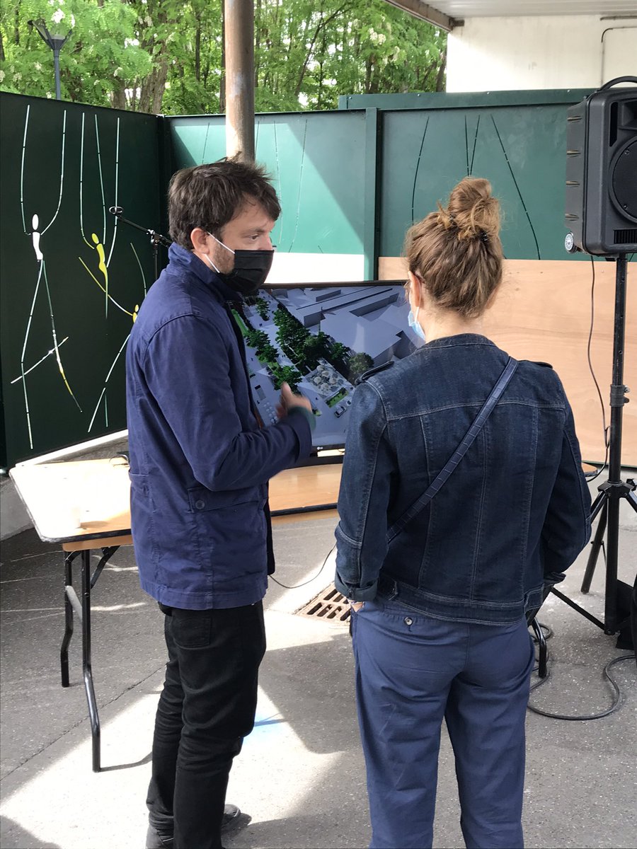 AgenceEker's tweet photo. Matinée #concertation à @Fontenay94120 : à la rencontre des riverains et usagers du quartier des Alouettes pour parler du projet  Tassigny-Auroux ! On a même eu le droit au ☀️ ! #villequibouge https://t.co/jnBCH8wPxx