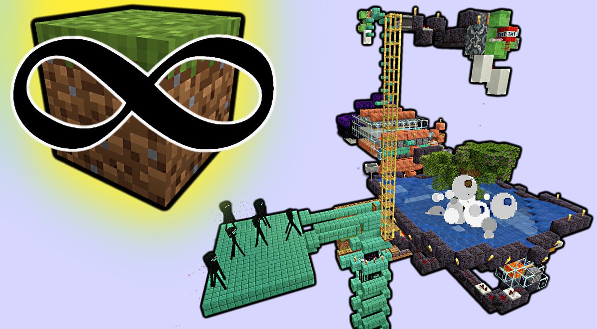 RaysWorks's tweet image. New YouTube video is out on my channel! 🥳With this crazy machine all your grass block needs are fulfilled! #CaveUpdate #Minecraft #MinecraftFarms
