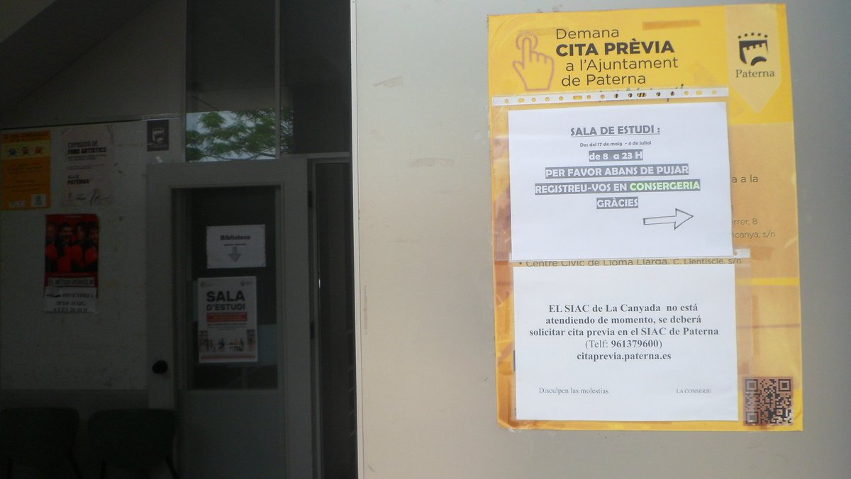 Día 30, 11h concentración en la Plaza.
El Ayto. desatiende a las asociaciones de La Canyada. Centro Social bajo mínimos. Fines semana cerrado,salas no utilizadas...
Pendiente remodelación que respete el arbolado y el jardín. 
Apoyo a las asociaciones que intentan su dinamización