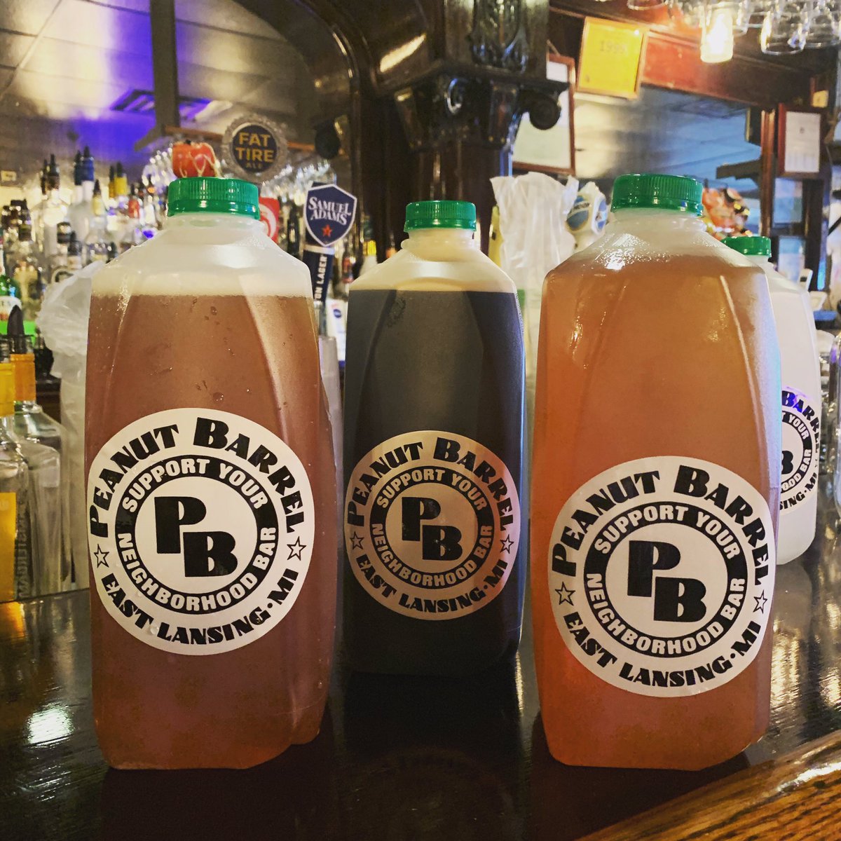 A growler of Long Islands or Craft Beer just might be the perfect compliment to your weekend barbecue.... #GetItToGo