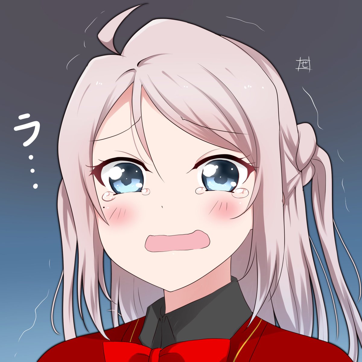 津島善子 「#今月描いた絵を晒そう
その①。涙目多いな⁉️(゜ω゜) 」|ぜろのイラスト