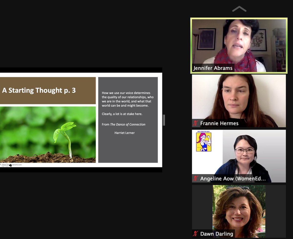 I love this quote! A lot is at stake here, come and join the conversation with Jennifer Abrams, happening now at our #ChoosetoChallenge conference! Register at: bit.ly/womenEdDE <a href="/WomenEdDE/">WomenEd DEutschland (Germany)</a> #WomenEd #ChoosetoChallenge