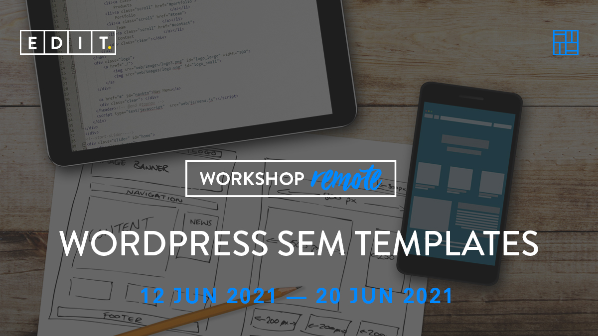 Se queres aprender a criar os teus próprios layouts em Wordpress do início ao fim, esta formação que começa no dia 12 de junho em formato Remote Learning, é indicada para ti! 

ℹ️ Vê como te podes inscrever aqui: bit.ly/3tVnV5K