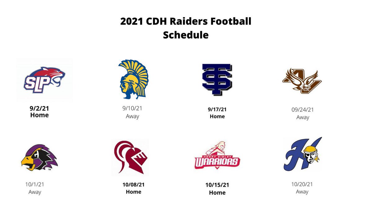 ChuckMiesbauer's tweet photo. Let’s Roll Raiders! https://t.co/hDoL8O8T1N