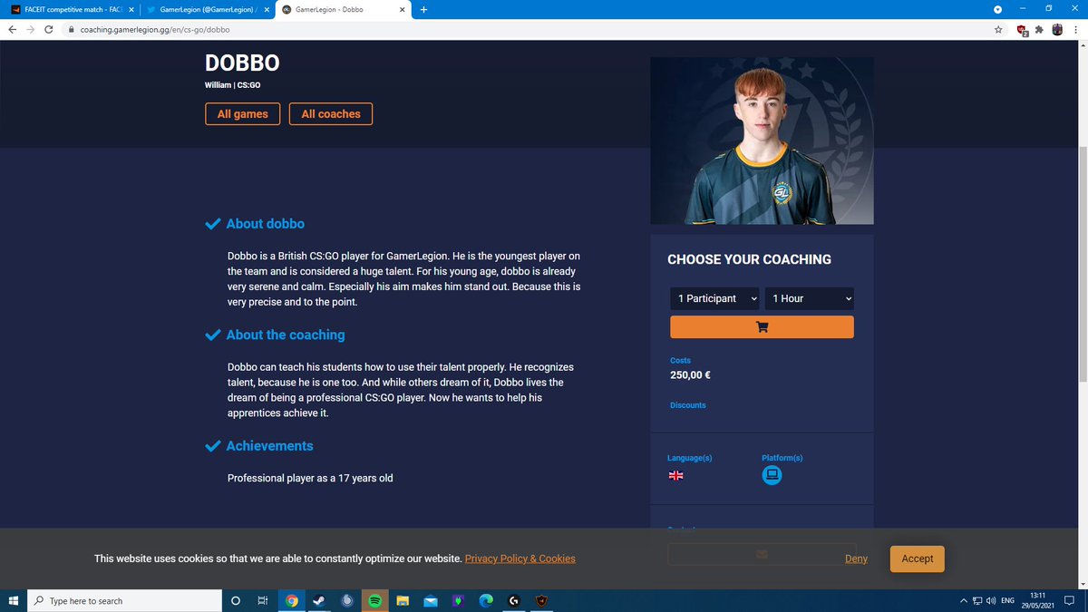 yo dobbo can you still coach me for 250 euros pls
@dobbocs