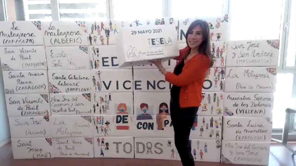 MercheLopezMart's tweet photo. Nacimiento del proyecto TESELA

#hijascaridad  #centroseducativosvicencianos  #TESELA  #TeselaForum  #ColegiosEE  #FPBSanJose  ⁦@sanjose_hhcc⁩ https://t.co/wn6SrORWlU