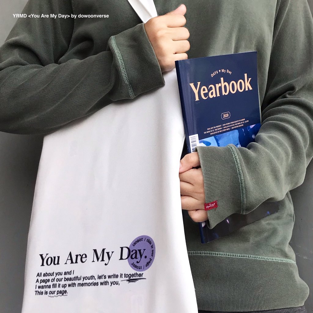 dowoonverse's tweet photo. 𝐘𝐑𝐌𝐃 <You Are My Day>
🍀 Tote bag preview
#YRMD https://t.co/wmaeJXsYQx