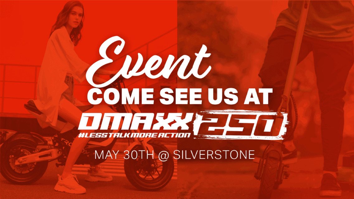 electricjungle_'s tweet photo. @ElectricJungle exhibiting in the trade section at @dmaxx250 TOMORROW May 30th from Silverstone! Test drive our #Tromox Mino #ElectricMotorcycle at the show, and check out our #JungleONE #EScooters available to buy on the day! 
https://t.co/nKir5rPNbq
#dmaxx250 #silverstone https://t.co/xqhMK00HMY