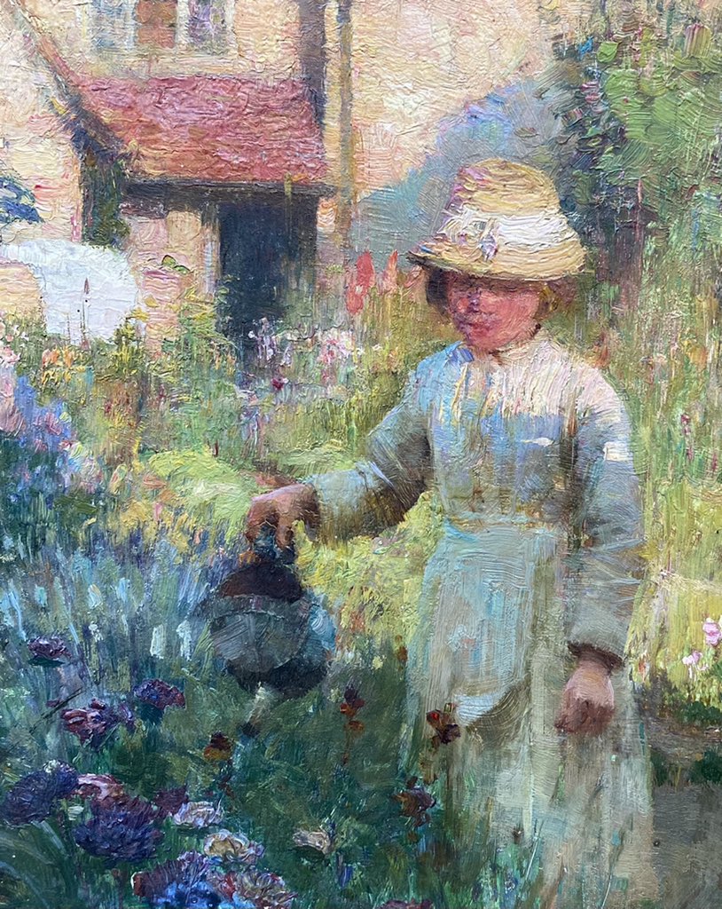 It’s a day for either the garden or to view some wonderful Irish Art in our spacious airy rooms on St Stephens Green. You can also view the catalogue online as well as our virtual viewing rooms at adams.ie    #IrishArt #beautiful #HerGarden #WalterOsborne