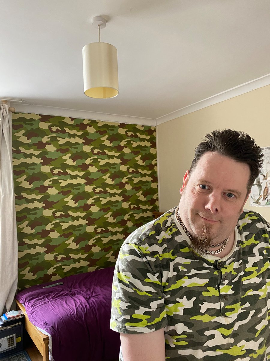 When Guy was asked how he would like to decorate his room, with a cheeky smile he pointed to his T-shirt, "I should pick one of these!". So, the <a href="/weareaccomplish/">accomplish</a>  team did just that!