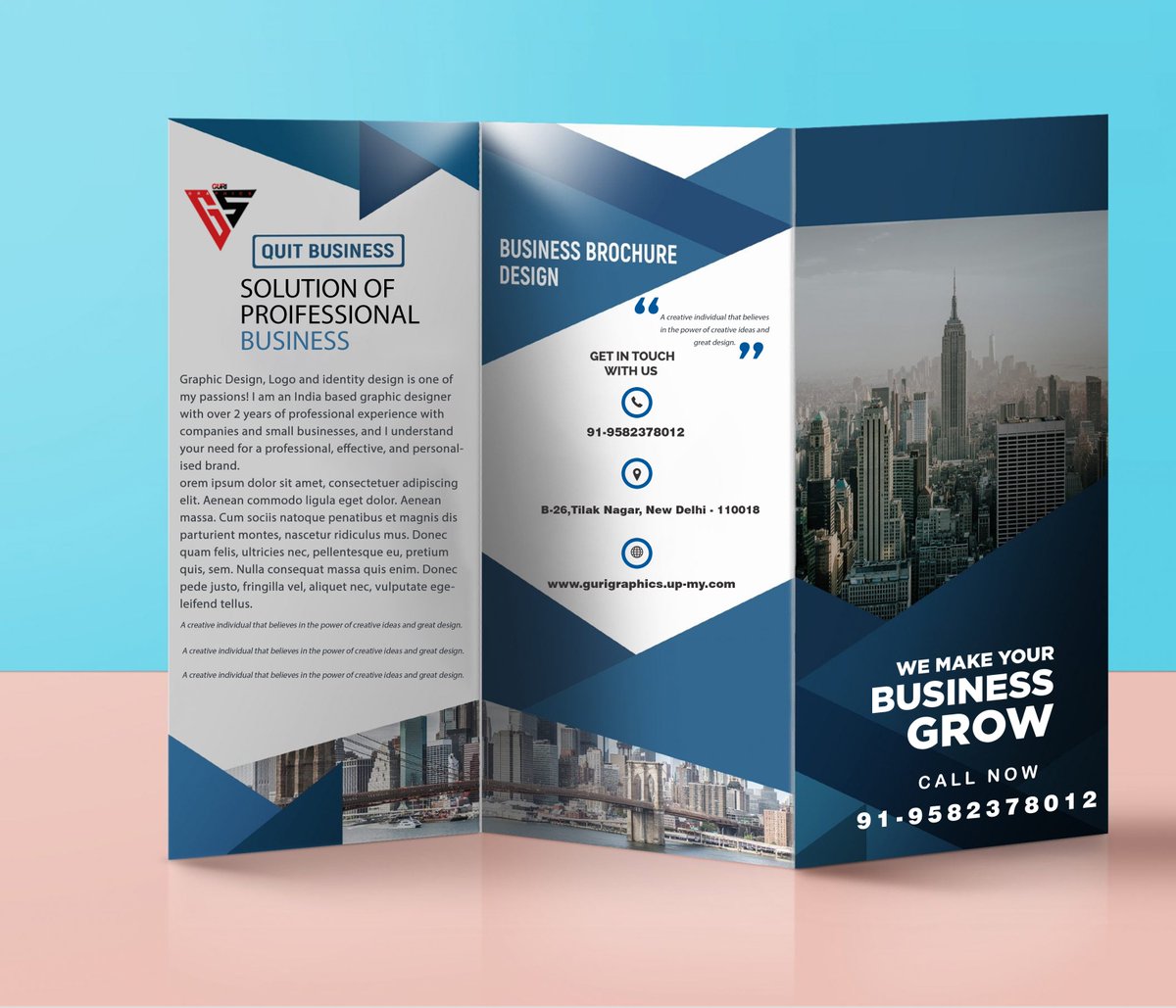 graphics_guri's tweet photo. Pepper Designs offers quality brochure design services in Delhi NCR which reaches the target audience. We create productive brochures, flyers, booklets, etc. 
Visit Us:- https://t.co/2z2dKZuree
.
.
.
.
.
#BrochureDesigningService  #BrochureDesign  #graphicdesignservices https://t.co/4SuIJcpuMG