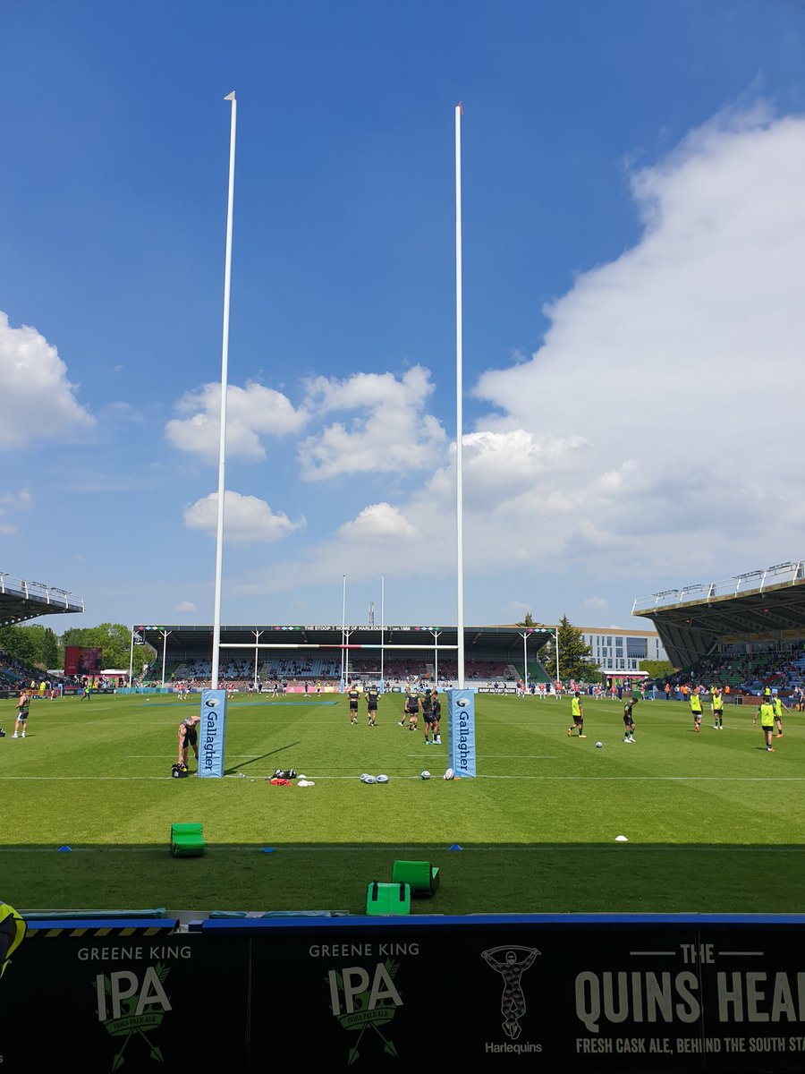 Gaaangle's tweet photo. Amazing to be back, been far too long @Harlequins https://t.co/eGZpUDyGyd