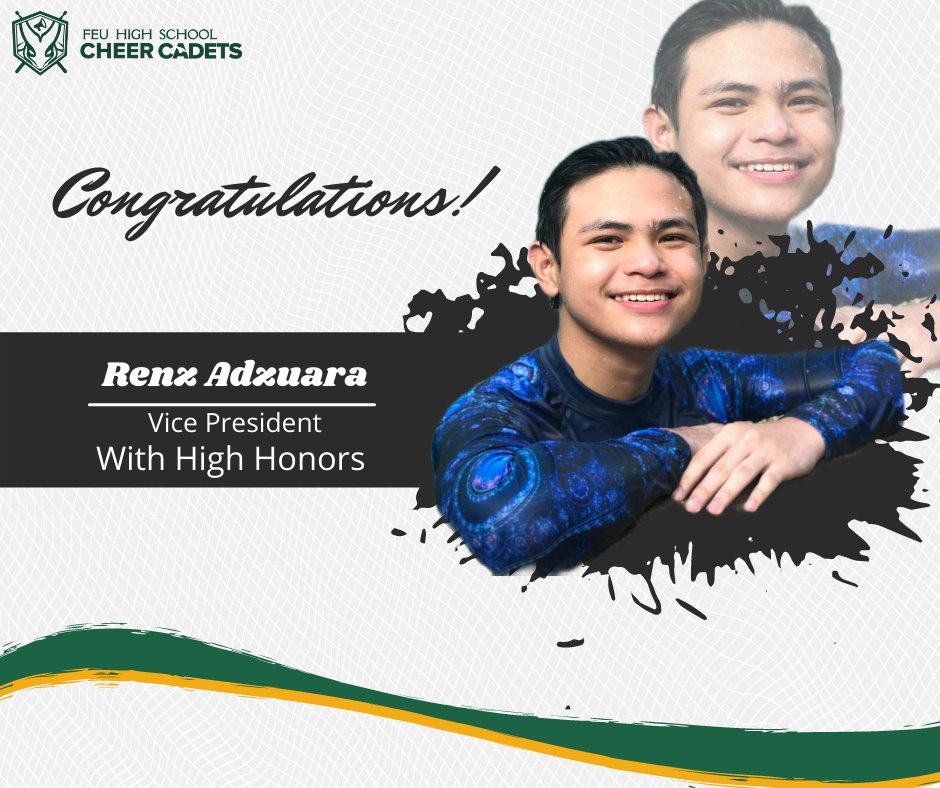 FEUCheerCadets's tweet photo. Warmest congratulations on your achievement, FEU Cheer Cadets Officers! All of your hard work has paid off! 

#OneBraveTeam 🔰 https://t.co/LkgRNn9lB7