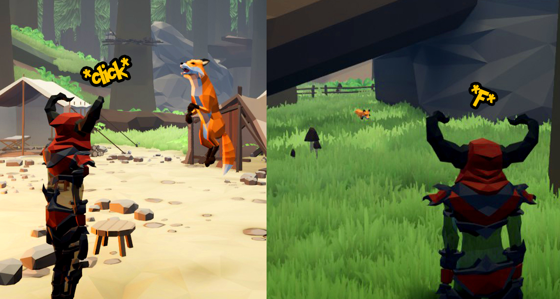 Did you know that? if you have a pet:
▶️ Click on him to interact with it
▶️ Press "F" to whistle and wait for you to call him back