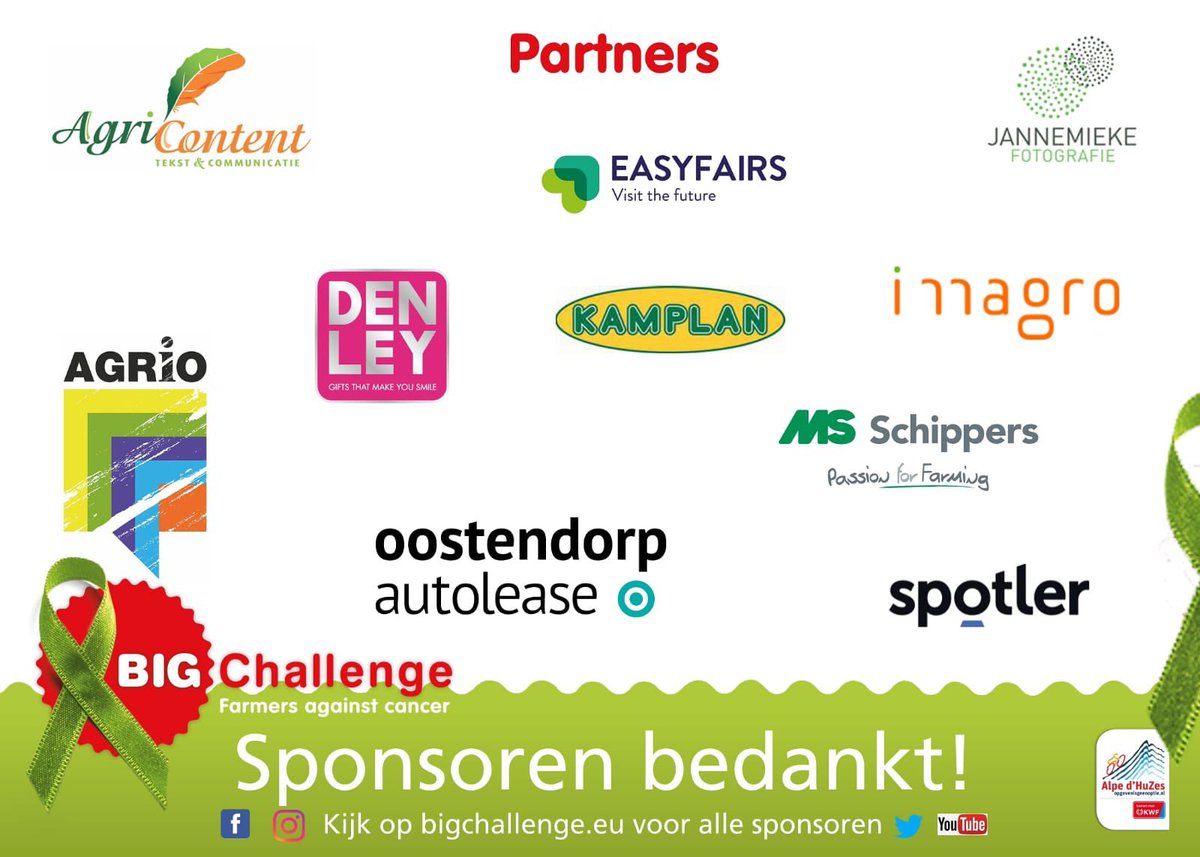 Helaas niet naar <a href="/alpedhuzes/">Alpe d'HuZes</a> deze week. #kanker stopt niet door #corona. Wij bedanken onze partners en gaan door! #gogobigchallenge