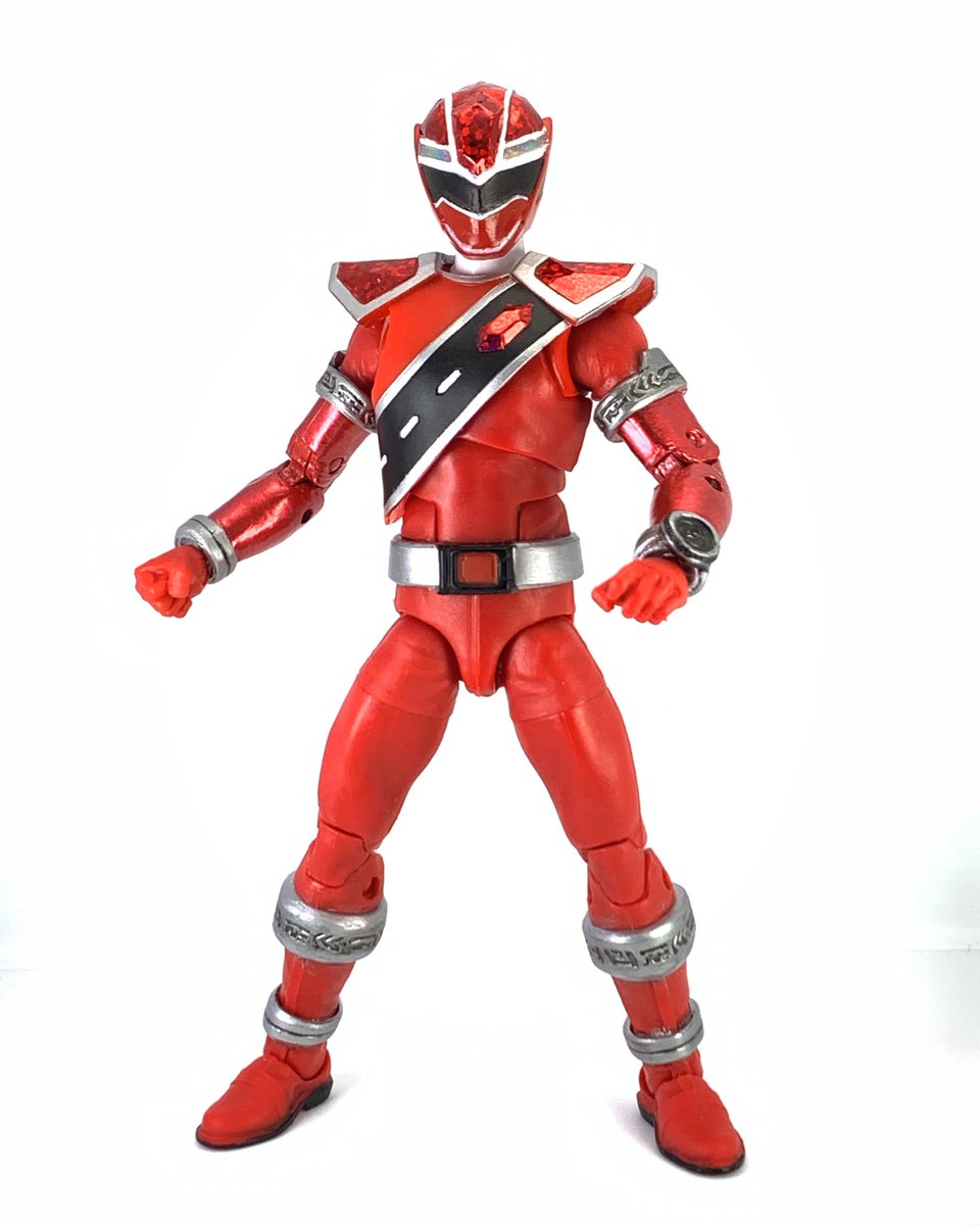 タイムレッド フィギュア サウンド機能付き POWER RANGERS LIGHTNING COLLECTION TIME FORCE RED RANGER