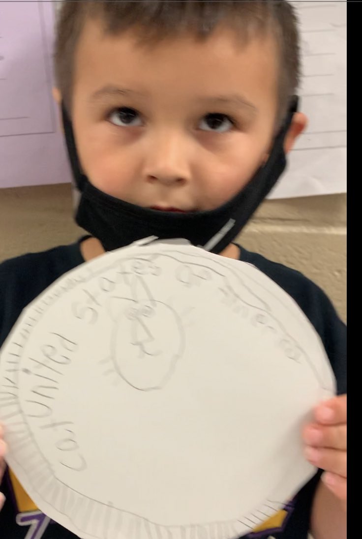 mrsleticiaberry's tweet photo. Ended our financial literacy unit with students designing their own coin they used their portrait &amp;  came up with a tails side 🤩 #thecoleway #NISDElemMath https://t.co/wmsTvrH37s
