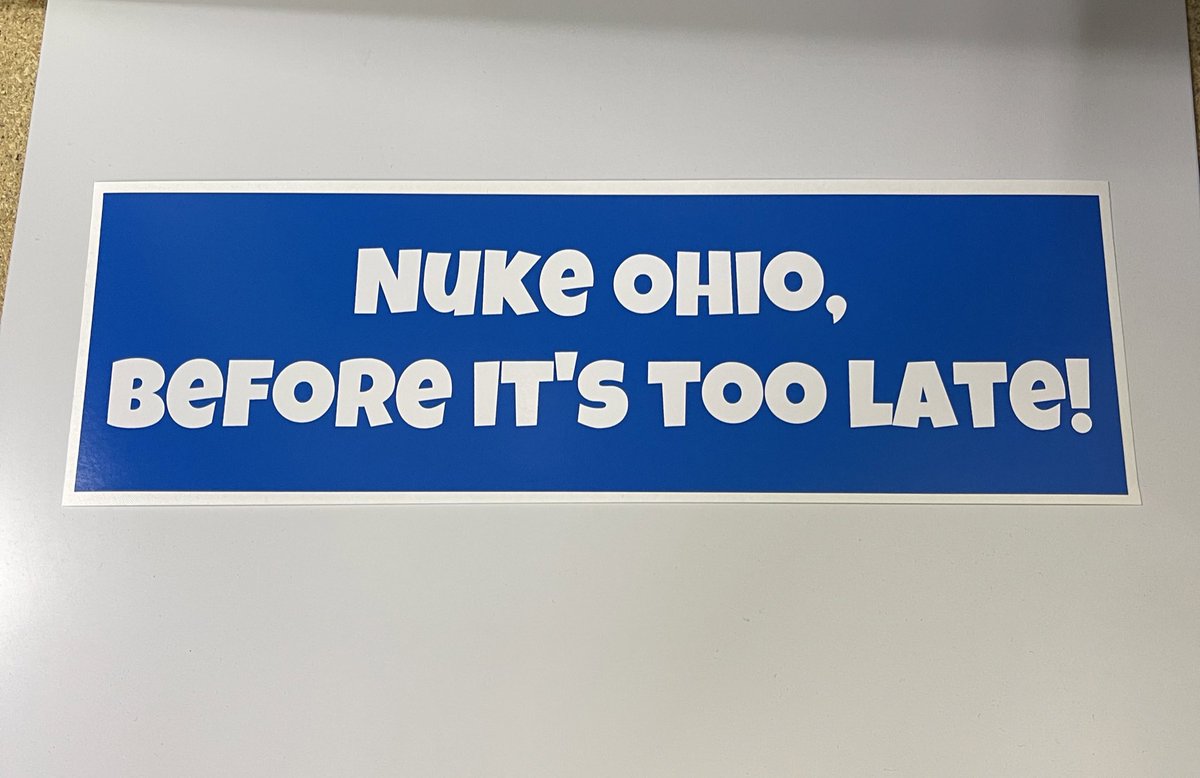 WYCOProducts's tweet photo. What did Ohio do to you? #ohio https://t.co/LnL50dOgUr