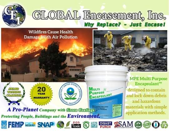 greenencasement's tweet photo. Why Not Control #Wildfires Floating TOXIC ASH & Keep Particulate #Pollution In Place? JUST ENCASE! #GreenCoatings #Protect #Building #Environment #Health #HazardousAsh #CleanUp #EncasementGuy #WhyReplace Defend Your Place! Learn More & Contact Us: https://t.co/nEoKXbjtoj https://t.co/z3XXWM7660