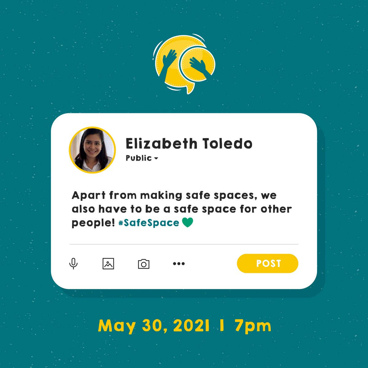 ConvoPHL's tweet photo. Round 2 na, besties! Join us for our next Convo on mental health with Kimmy and @thatgirliz on Facebook Live tomorrow at 7pm! 🤩🤩

Have questions you want to get featured? Drop a comment or leave us a DM! 🥰

Sama ka, ha? Usap tayo!💚✨
#Convo #BeyondConversations https://t.co/Bhcz52IfGN