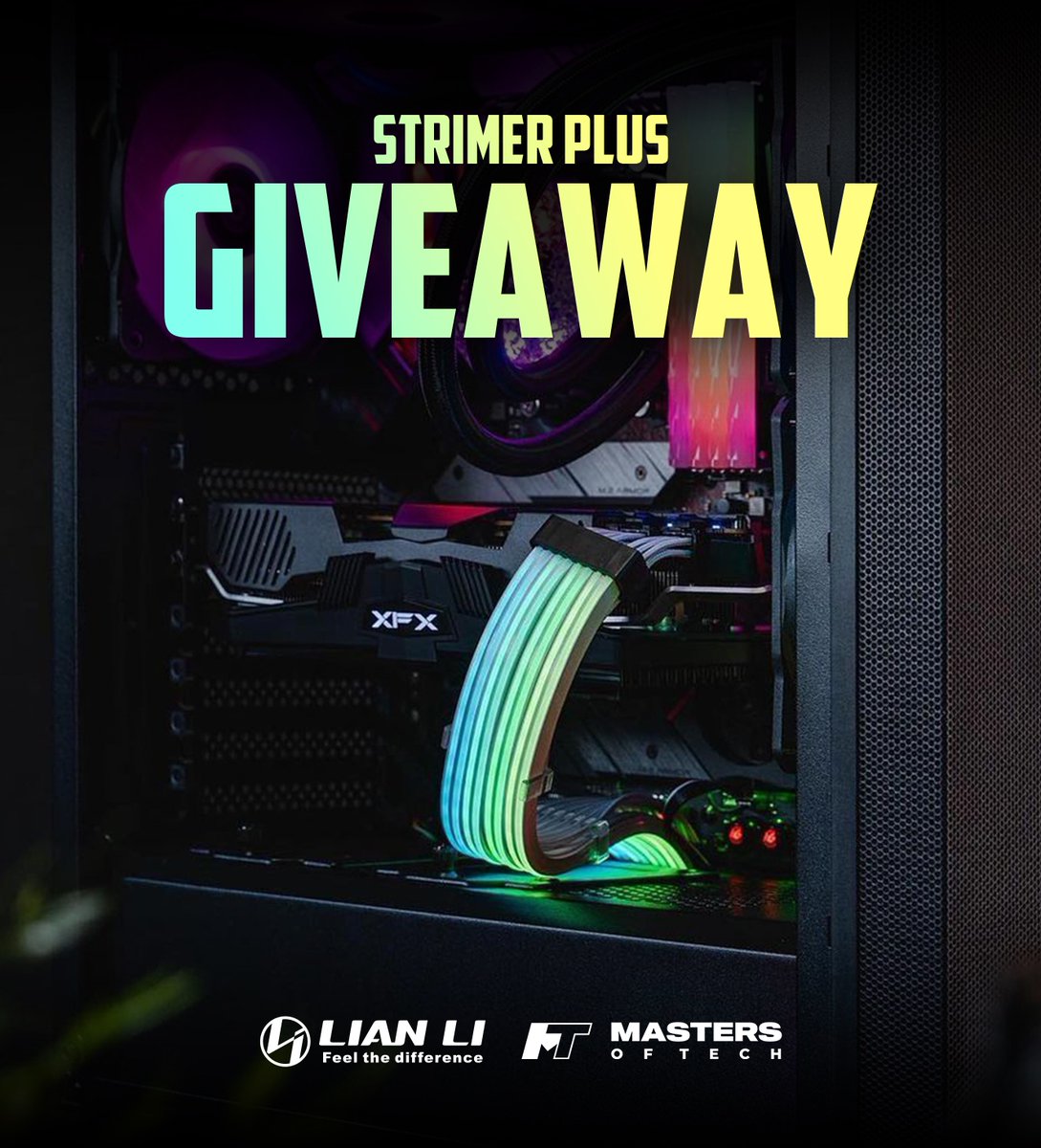 GlobalLianli's tweet photo. Join our latest STRIMER PLUS Giveaway over on Instagram for your chance to win! https://t.co/xjWEEIjJtp
#LIANLI #giveaway #strimerplus #pcmasterrace #gamingaddict #pcaddicts #pc #Computer #PCGaming #pcgamer #RGB #pcbuild #PCGamers #CustomPC #gamingrig #Setups https://t.co/2xOuFStVOh