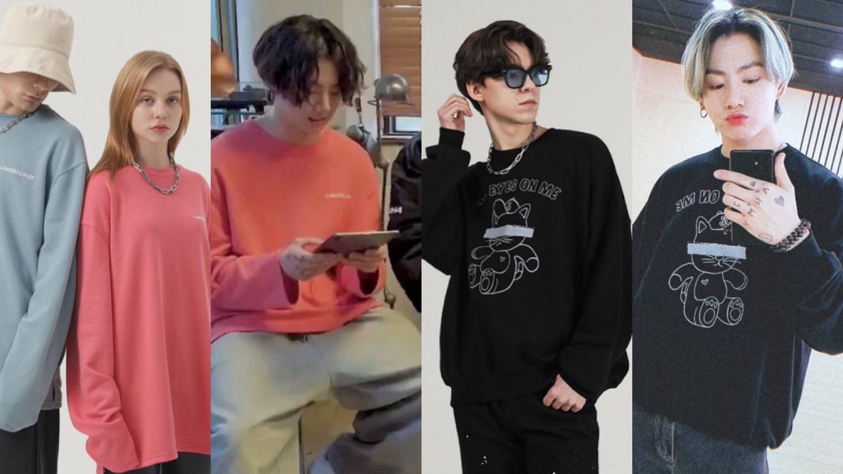 dreamjeons's tweet photo. i think that ‘la mode chief’ might be one of jungkook’s new fav clothing brand,, it’s heartwarming to see him support a smaller business to the point where they were able to open their 1st road shop in seoul! besides, they promote unisex fashion and made generous donations too :) https://t.co/6N99T6HucS